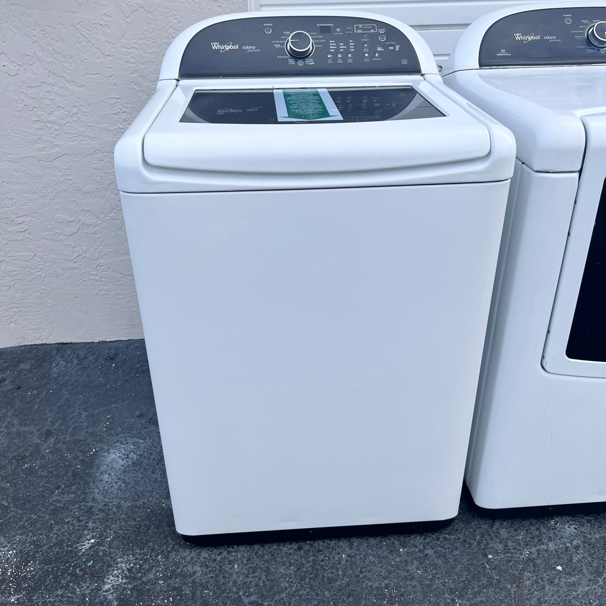 Whirlpool Washer and Dryer Set Whirlpool Washer and Dryer Set